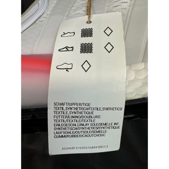 adidas Originals NMD_V3 White Running Gym Sneakers men sz 8 - Picture 8 of 9